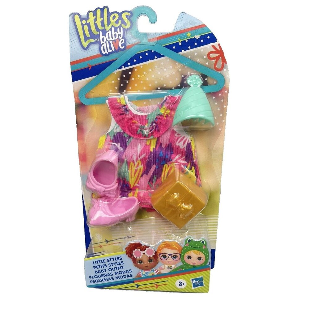 Baby Alive Littles, Little Styles Birthday Party Outfit for Littles Dolls